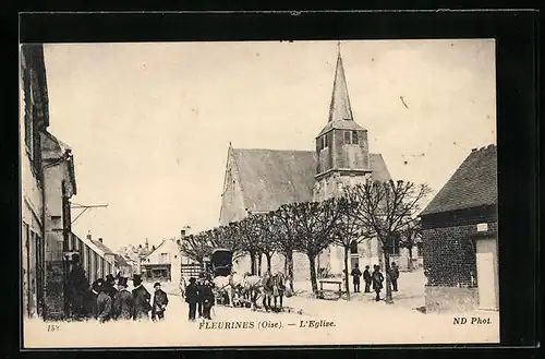 AK Fleurines, l`Eglise