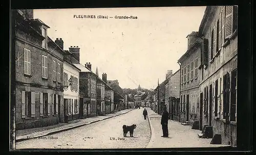 AK Fleurines, Grande Rue