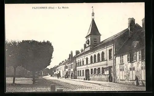 AK Fleurines, La Mairie