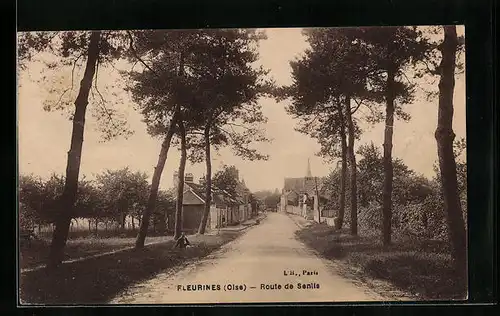 AK Fleurines, Route de Senils