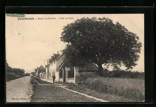 AK Fleurines, Route de Flandre