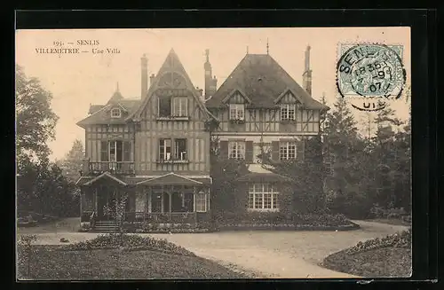 AK Senlis, Villemetrie, Une Villa