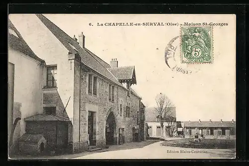 AK La Chapelle-en-Serval, Maison St-Georges