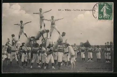 AK Vitry, La Fête de Gymnastique