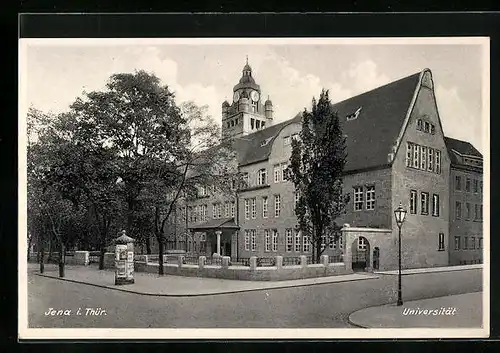 AK Jena /Thür., Teilansicht der Universität