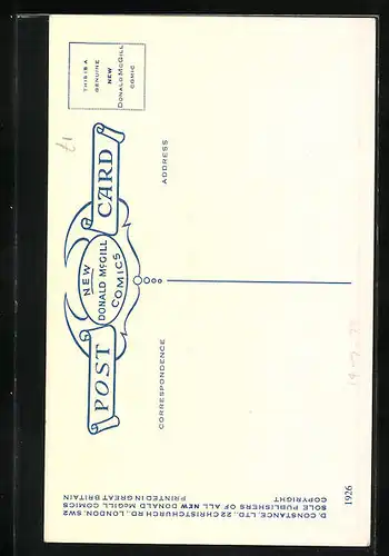 Künstler-AK Donald McGill: See what I mean...