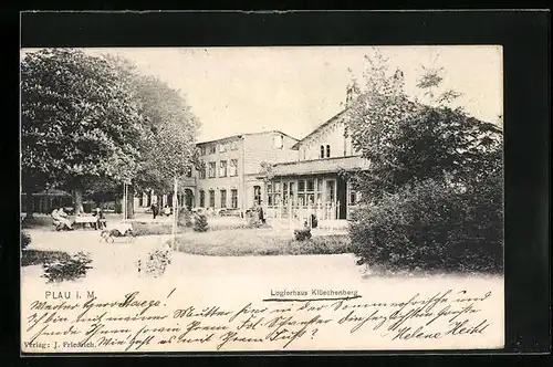 AK Plau i. M., Hotel Klüschenberg