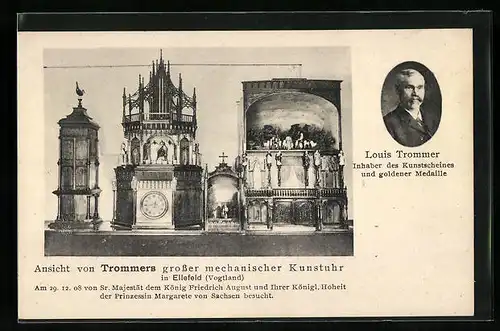 AK Trommers grosse mechanische Kunstuhr