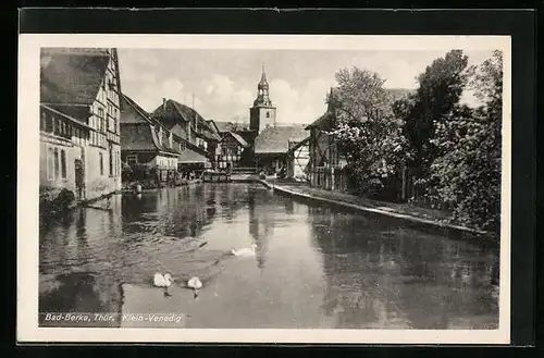 AK Bad Berka, Partie in Klein-Venedig