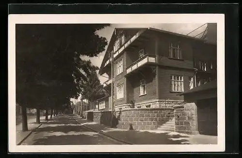 AK Oberhof /Thür. Wald, Wirtschaftsgebäude, Gasthaus