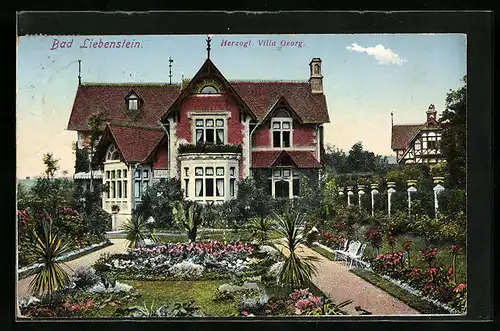 AK Bad Liebenstein, Herzogl. Villa Georg