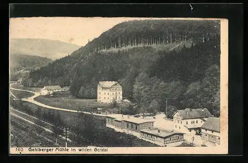 AK Gehlberger Mühle, Der Ort im wilden Geratal