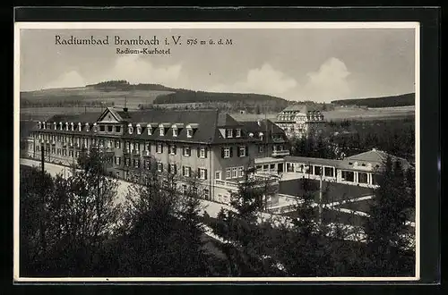 AK Brambach i. V., Radium-Kurhotel
