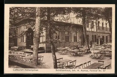 AK Hohenlychen, Gasthof Schützenhaus von H. Amsus