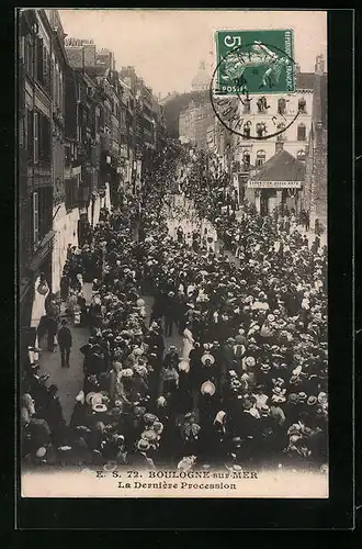 AK Boulogne-sur-Mer, La Derniere Procession