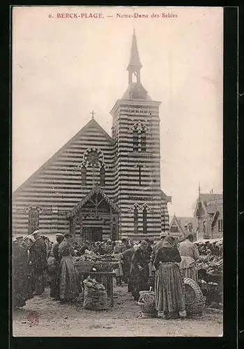 AK Berck-Plage, Notre-Dame des Sables