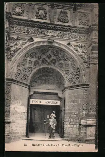 AK Hesdin, Le Portail de l`Eglise