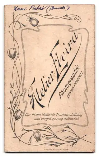 Fotografie Atelier Elvira, Leipzig, Wunnerstr. 7, Portrait Frau Leni als Zigeunerin im Kostüm zum Fasching
