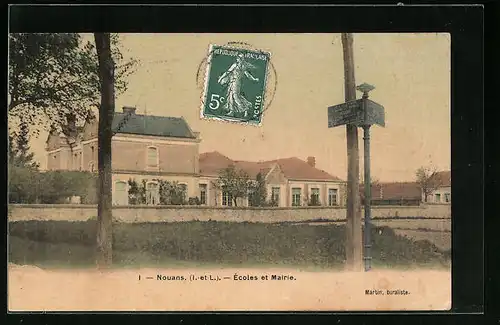 AK Nouans, Écoles et Mairie