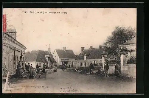 AK Le Liège, L`entrée du Bourg