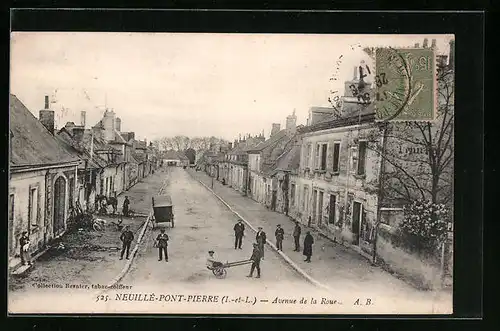 AK Neuillé-Pont-Pierre, Avenue de la Roue