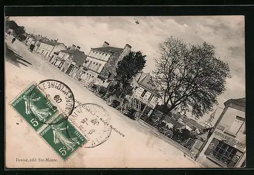 AK Sainte-Maure, Route Nationale