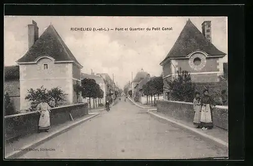 AK Richelieu, Pont et Quartier du Petit Canal