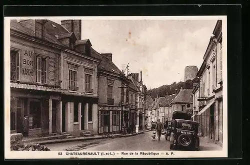 AK Chateaurenault, Rue de la République