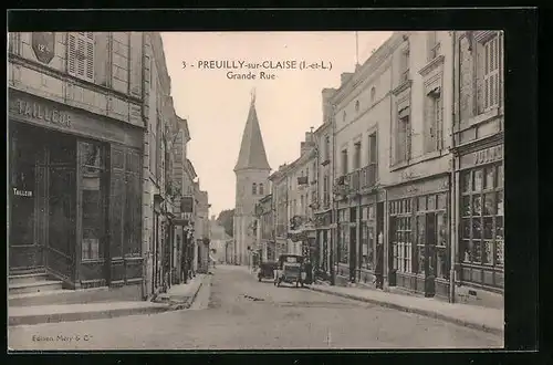 AK Preuilly-sur-Claise, Grande Rue