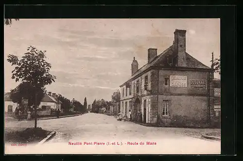 AK Neuillé-Pont-Pierre, Route du Mans
