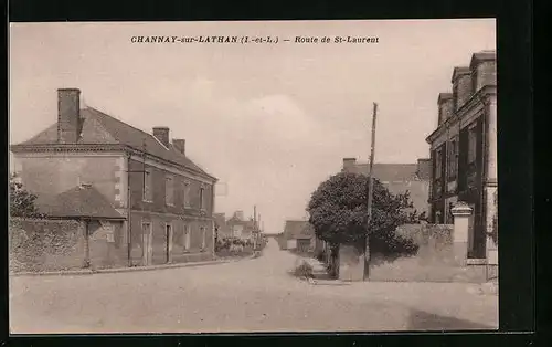 AK Channay-sur-Lathan, Route de St Laurent