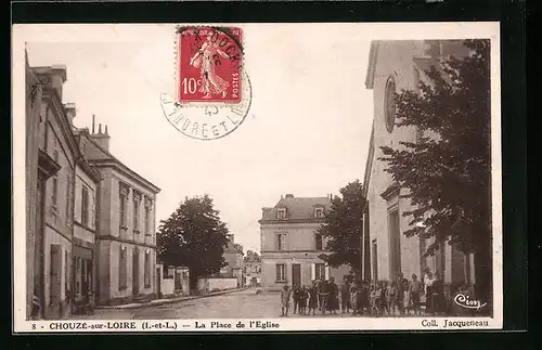 AK Chouzé-sur-Loire, La Place de l`Eglise