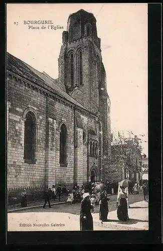 AK Bourgueil, Place de L`Eglise