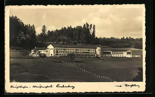 AK Lindenberg /Allgäu, Blick auf Gebäude