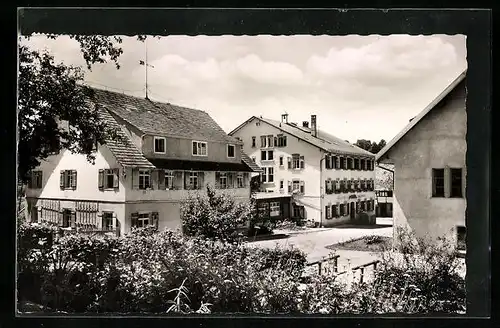 AK Hasenweiler /Kreis Ravensburg, Gasthof Zieglerstift-Haslachmühle
