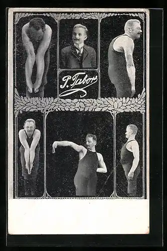 AK Schlangenmensch P. Tabor