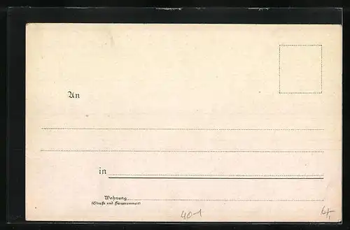 Lithographie Kriechend nach oben und protzig nach unten,...