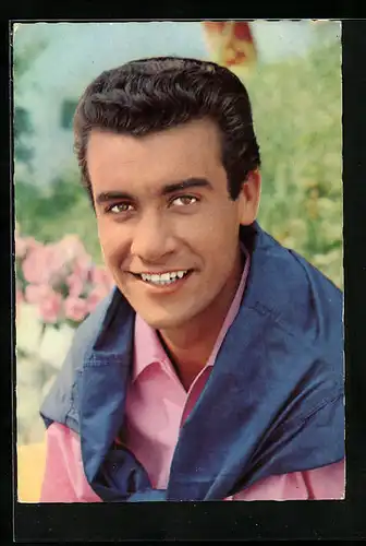 AK Schauspieler Manfred Schnelldorfer mit breitem Lächeln