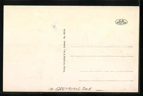 AK Straupitz /Spreewald, Gasthaus zur Buschmühle