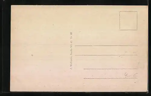 AK Wenningstedt auf Sylt, Partie der Dorfstrasse