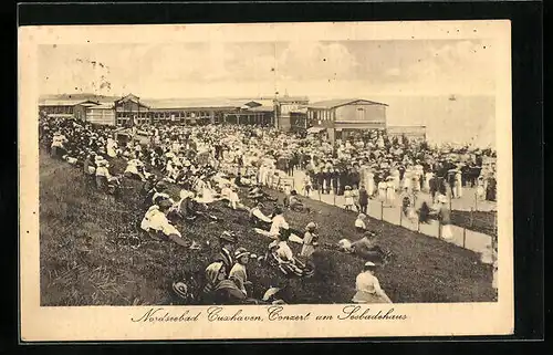 AK Cuxhaven, Conzert am Seebadehaus