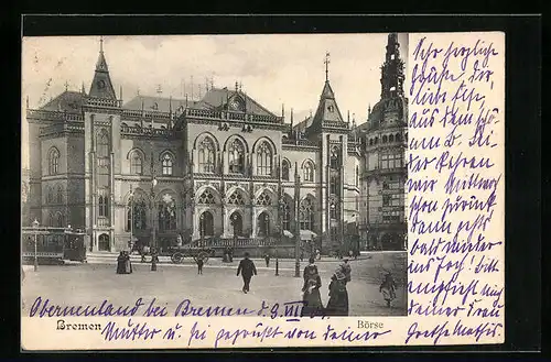AK Bremen, Börse mit Vorplatz