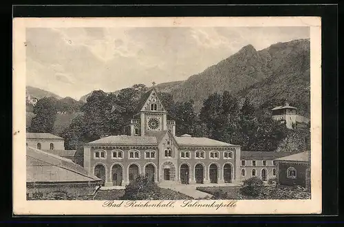 AK Bad Reichenhall, Ansicht der Salinenkapelle