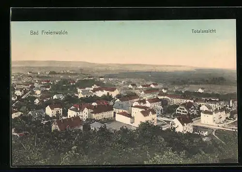 AK Bad Freienwalde /Oder, Gesamtansicht des Ortes