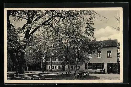 AK Worzeldorf, Gasthof Hoffmann`sbruch, Aussenansicht