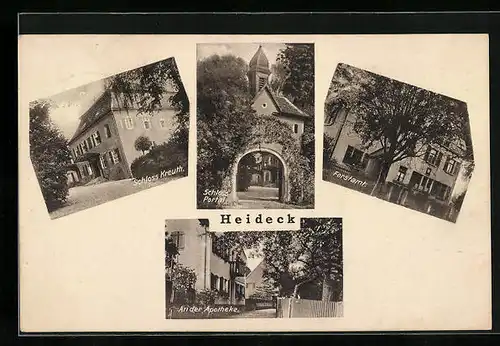AK Heideck, Forstamt, An der Apotheke, Schloss Kreuth