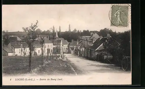 AK Loché, Entrée du Bourg