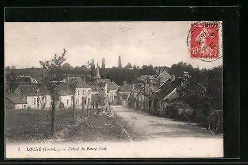 AK Loché, Entrée du Bourg