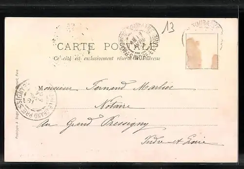 AK Sainte-Maure, Couvent et Rue Pis-Pus