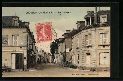 AK Chouzé-sur-Loire, Rue Nationale